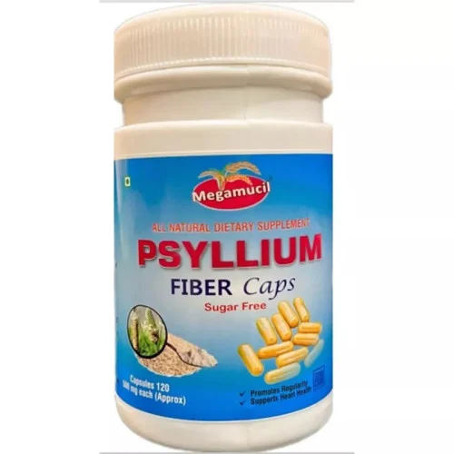 Megamucil Psyllium Fiber  Capsules (100g)
