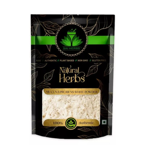 Sai Herbs Mucuna Pruriens White Powder (250g)