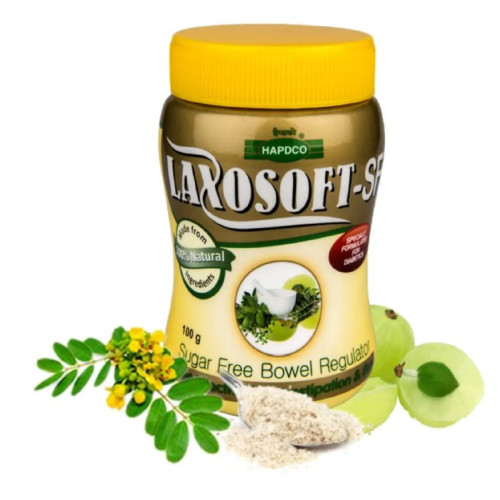 HAPDCO Laxosoft Laxative Powder (Sugar Free) (100g)