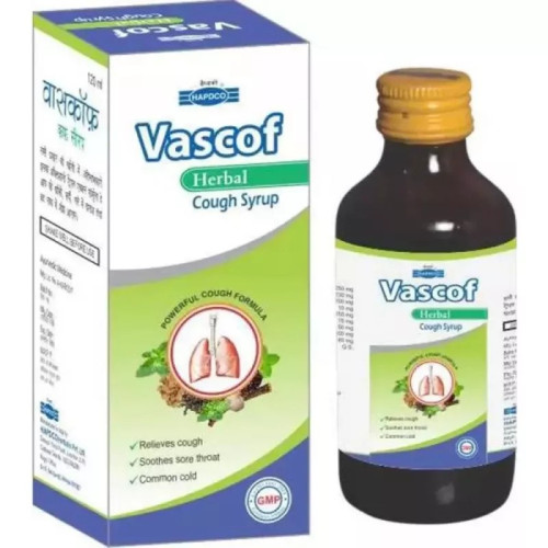 HAPDCO Vascof Cough Syrup (60ml)