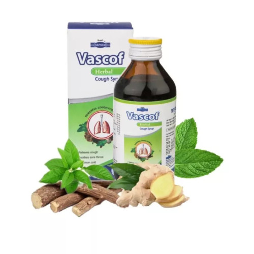 HAPDCO Vascof Cough Syrup (120ml)
