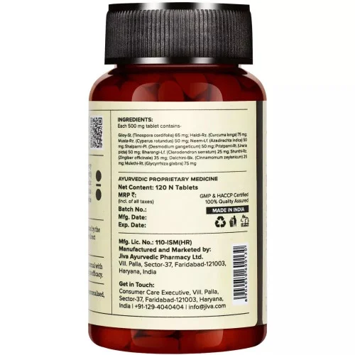 Jiva Ayurveda Flucon  Tablets (120 Tablets)