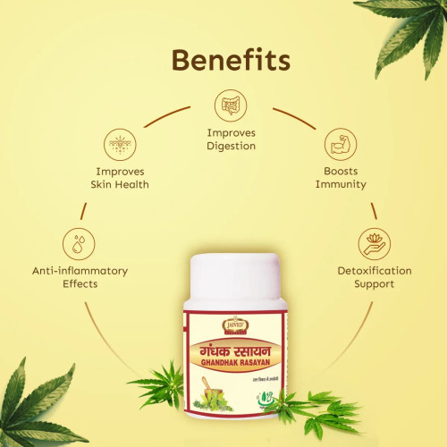 Jaived Ghandhak Rasayan (40 Tablets)