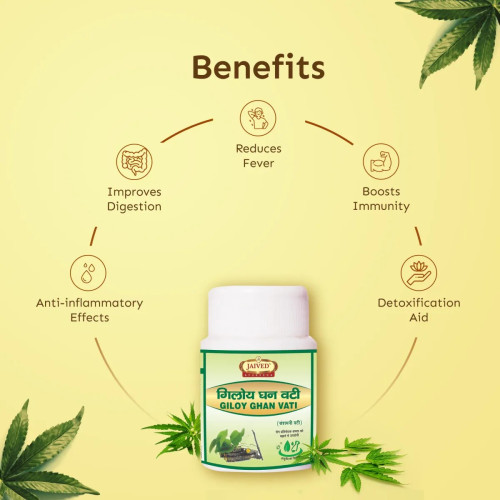 Jaived Giloy Ghan Vati (40 Tablets)