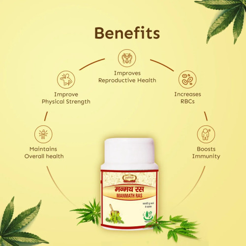 Jaived Manmath Ras (40 Tablets)