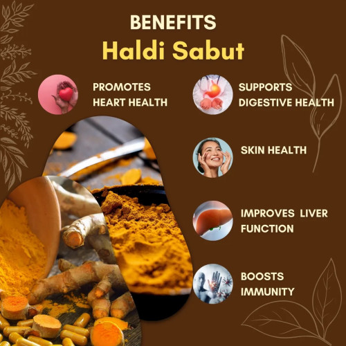 Jaived Haldi Sabut (100g)