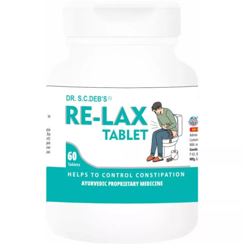 Dr S C DEBS Re-lax  Tablets (60 Tablets)