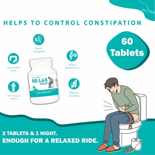 Dr S C DEBS Re-lax  Tablets (60 Tablets)