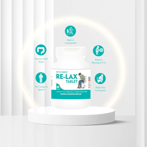 Dr S C DEBS Re-lax  Tablets (60 Tablets)