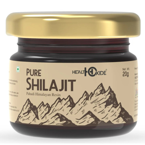 Healthoxide Pure Shilajit Pahadi Himalayan Resin (20g)