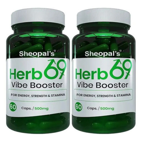 Sheopals Herb-69 Vibe Booster  Capsules (60cap, Pack of 2)