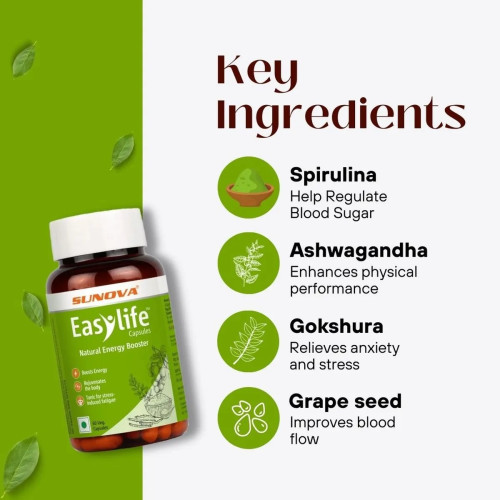 Sunova Easylife  Capsules (60cap)