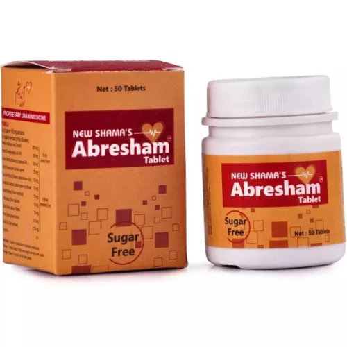 New Shama Abresham  Tablets (50 Tablets)