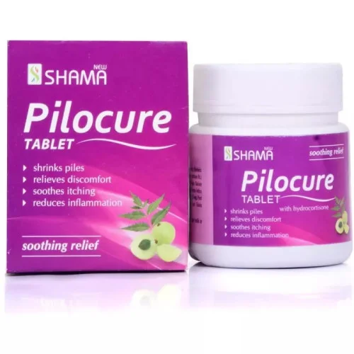 New Shama Pilocure  Tablet (60 Tablets)