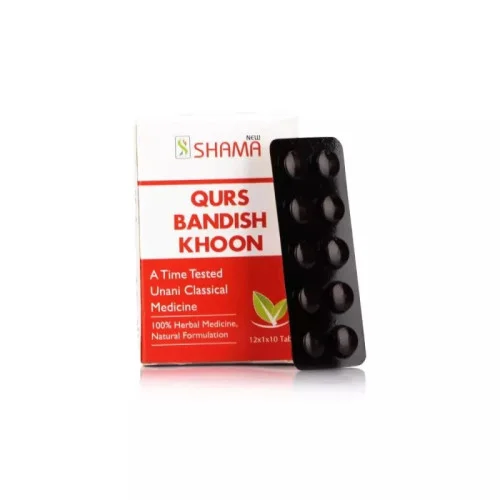 New Shama Qurs Bandish Khoon (120 Tablets)