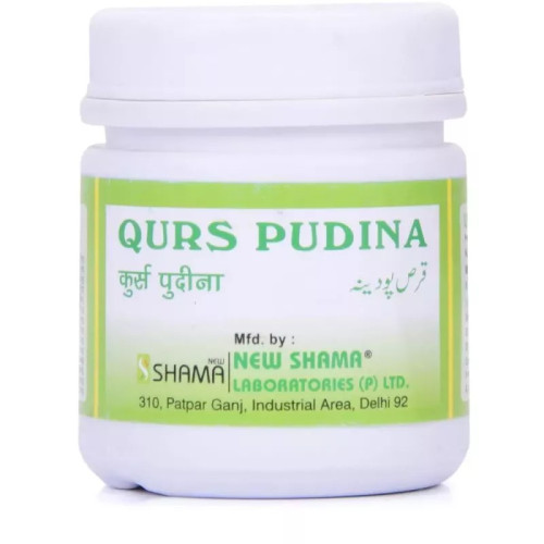 New Shama Qurs Pudina (100 Tablets)