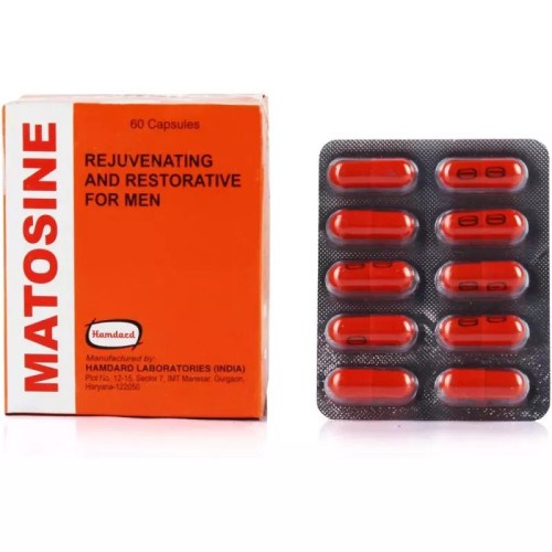Hamdard Matosine  Capsulesule (60 Capsules)