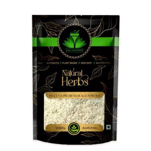 Sai Herbs Mucuna Pruriens Black Powder (1000g)