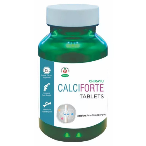 Chirayu Pharmaceuticals Calciforte  Tablets (60 Tablets)