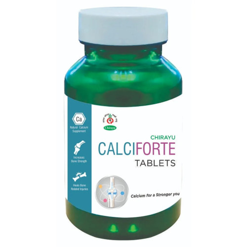 Chirayu Pharmaceuticals Calciforte  Tablets & Syrup (60 Tablets & 450ML Syrup) (1Pack)