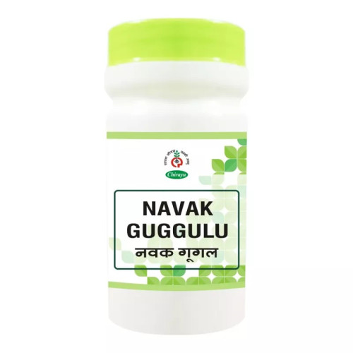 Chirayu Pharmaceuticals Navak Guggulu (80 Tablets)