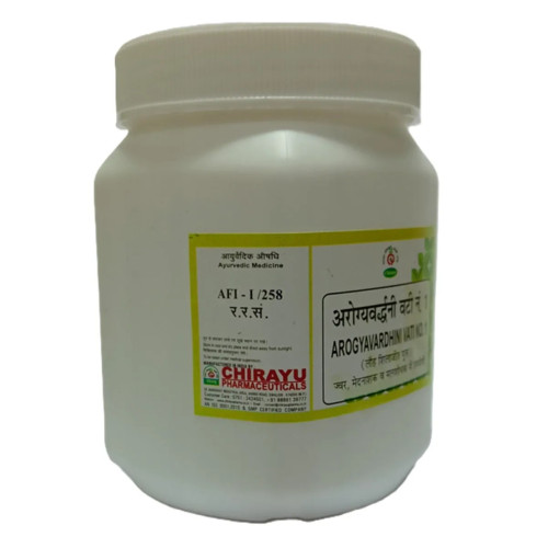 Chirayu Pharmaceuticals Arogyavardhini Vati No.1 (1000 Tablets)