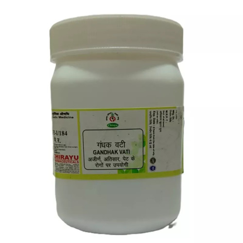 Chirayu Pharmaceuticals Gandhak Vati (1000 Tablets)