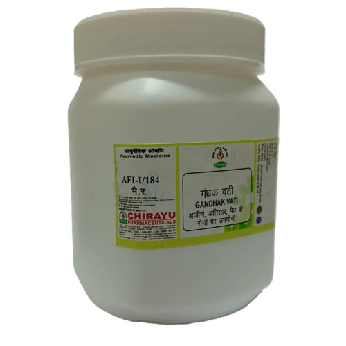 Chirayu Pharmaceuticals Gandhak Vati (1000 Tablets)