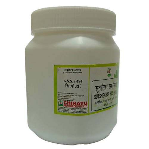 Chirayu Pharmaceuticals Sutshekhara Ras (Sada) (1000 Tablets)