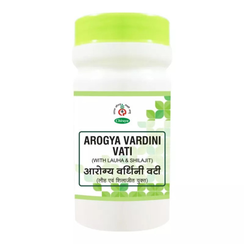 Chirayu Pharmaceuticals Arogya Vardini Vati (80 Tablets)