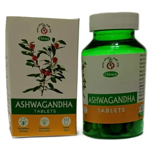 Chirayu Pharmaceuticals Ashwagandha  Tablets (60 Tablets)