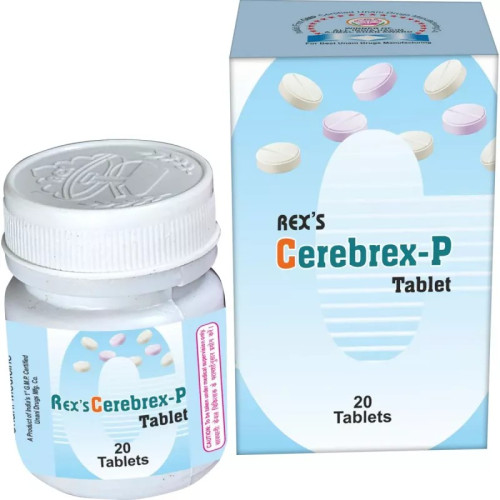 Rex Cerebrex-P- Tablet (20 Tablets)