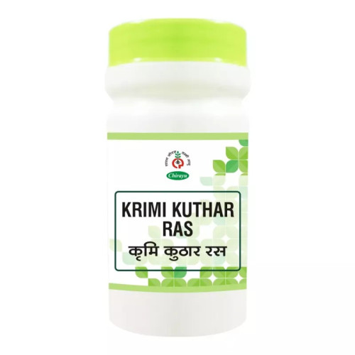 Chirayu Pharmaceuticals Krimi Kuthar Ras (60 Tablets)
