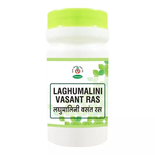 Chirayu Pharmaceuticals Laghumalini Vasant Ras (40 Tablets)