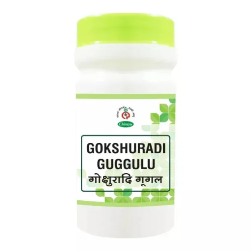 Chirayu Pharmaceuticals Gokshuradi Guggulu (80 Tablets)