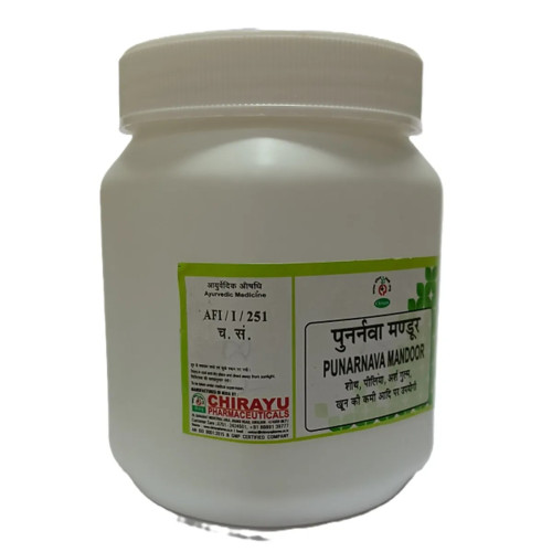 Chirayu Pharmaceuticals Punarnava Mandoor (1000 Tablets)