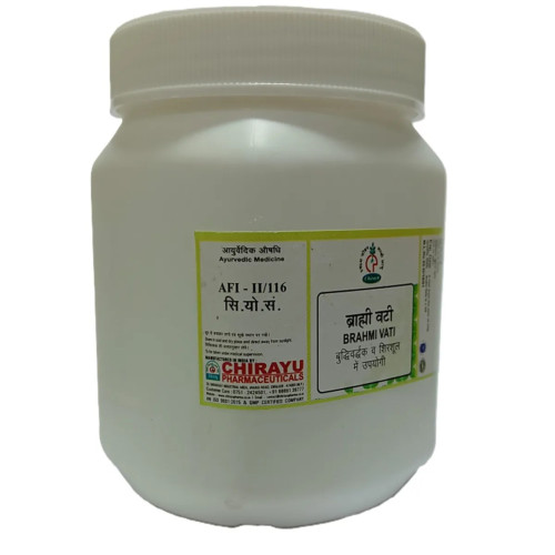Chirayu Pharmaceuticals Brahmi Vati (1000 Tablets)
