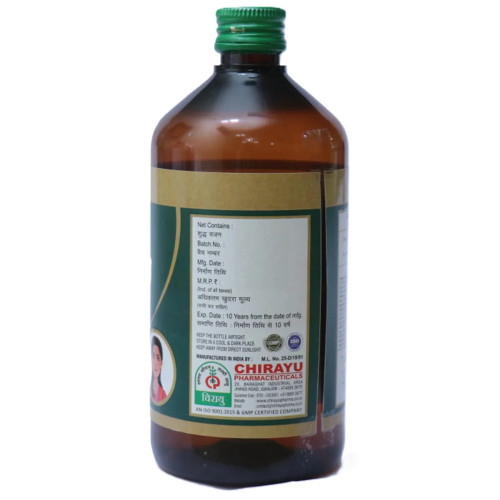 Chirayu Pharmaceuticals Patrangasava (450ml)