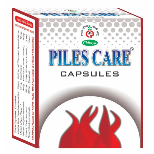 Chirayu Pharmaceuticals Piles Care  Capsules (90cap)