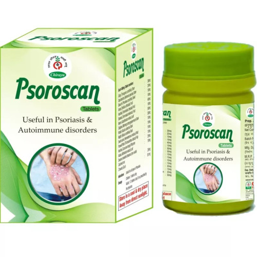 Chirayu Pharmaceuticals Psoroscan  Tablet (60 Tablets)