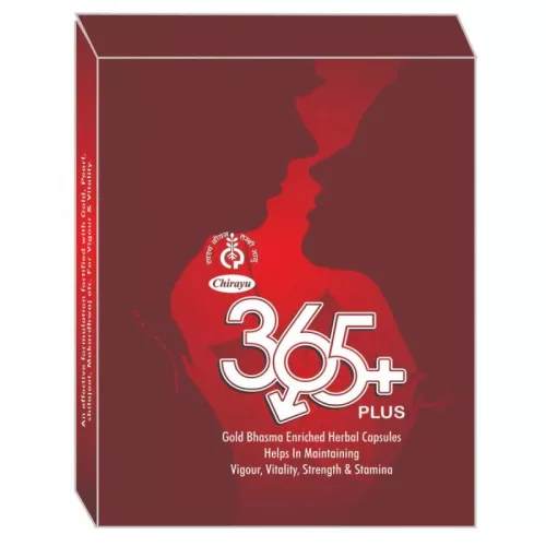 Chirayu Pharmaceuticals 365+ Herbal  Capsulesule (10cap)