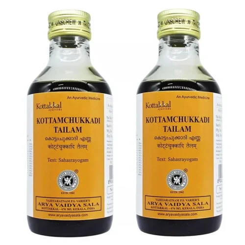 Kottakkal Kottamchukkadi Tailam (200ml, Pack of 2)