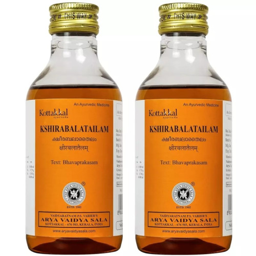 Kottakkal Kshirabalatailam (200ml, Pack of 2)