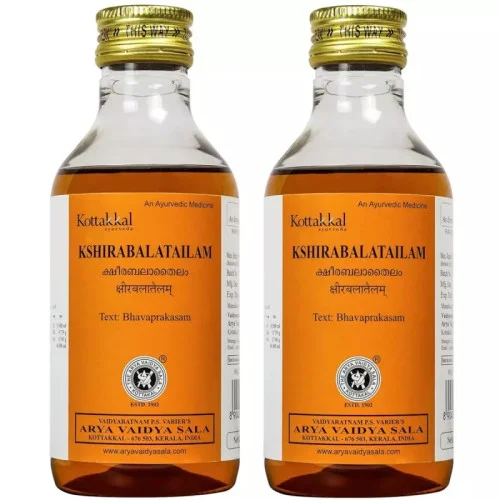 Kottakkal Kshirabalatailam (200ml, Pack of 2)