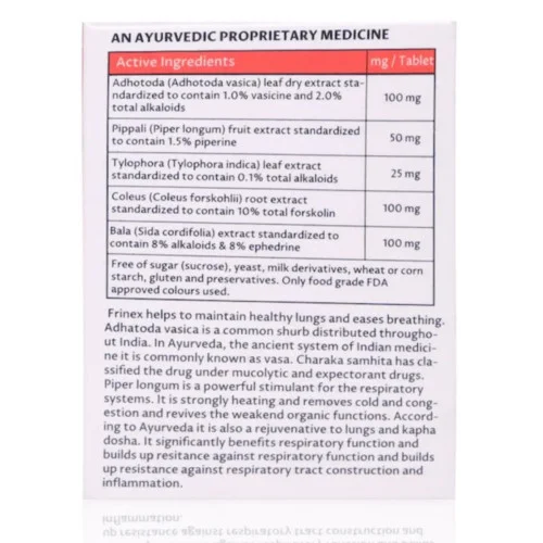 Planet Herbs Frinex  Tablets (30 Tablets)