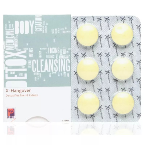 Planet Herbs X-Hangover  Tablets (6 Tablets)