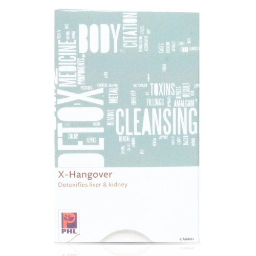 Planet Herbs X-Hangover  Tablets (6 Tablets)