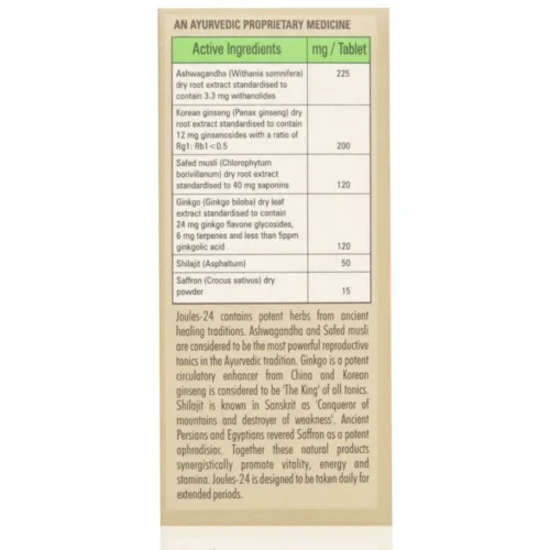 Planet Herbs Joules-24  Tablets (30 Tablets)
