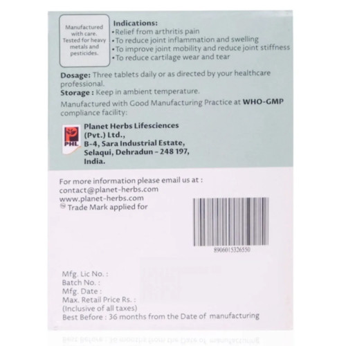 Planet Herbs Ostoflex  Tablets (100 Tablets)