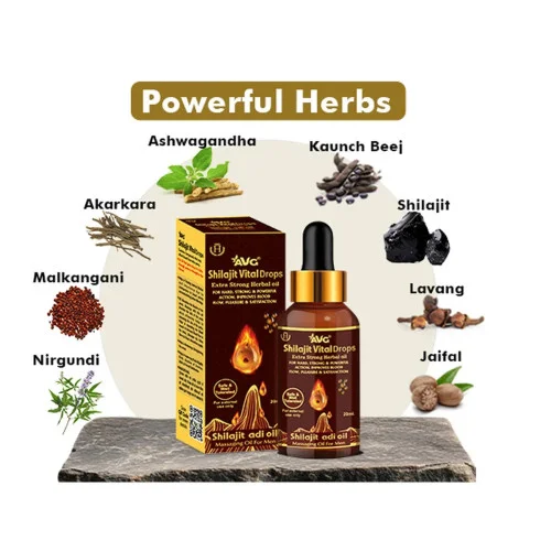 AVG Shilajit Vital Drops (20ml)
